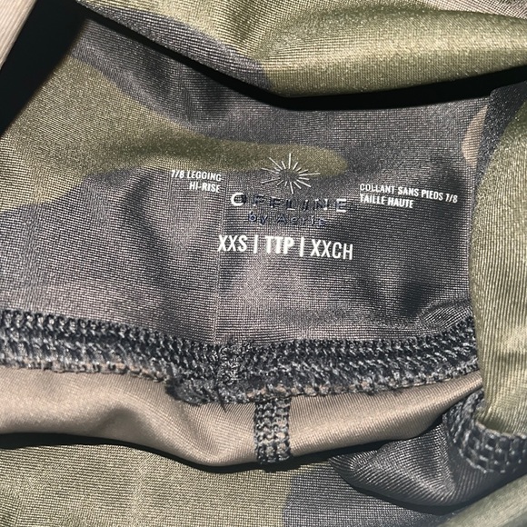 NEW Offline by Aerie Womens Camo Leggings Ladies Yoga Gym Fitness Pants Size XXS - Picture 2 of 6